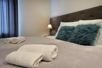 Фото номера Апартаменты Делюкс Апарт-отели Dali Aparthotel г. Кошалин 3
